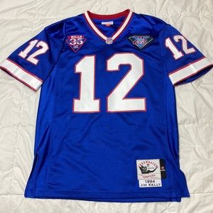 Mitchell and Ness Buffalo Bills Jim Kelly Jersey